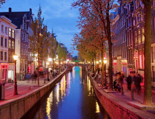 הצעת נישואין באמסטרדם על גדות המים