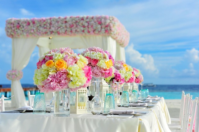 עיצוב פרחים לחתונה